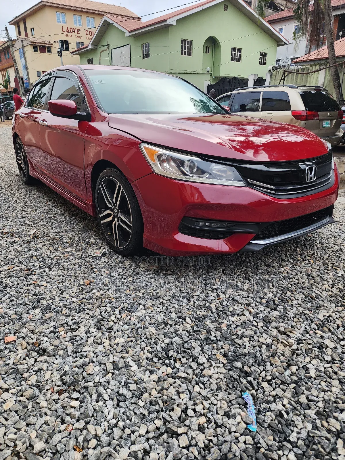Honda Accord Sport SE 4dr Sedan FWD (2.4L 4cyl 2A) 2017 Red