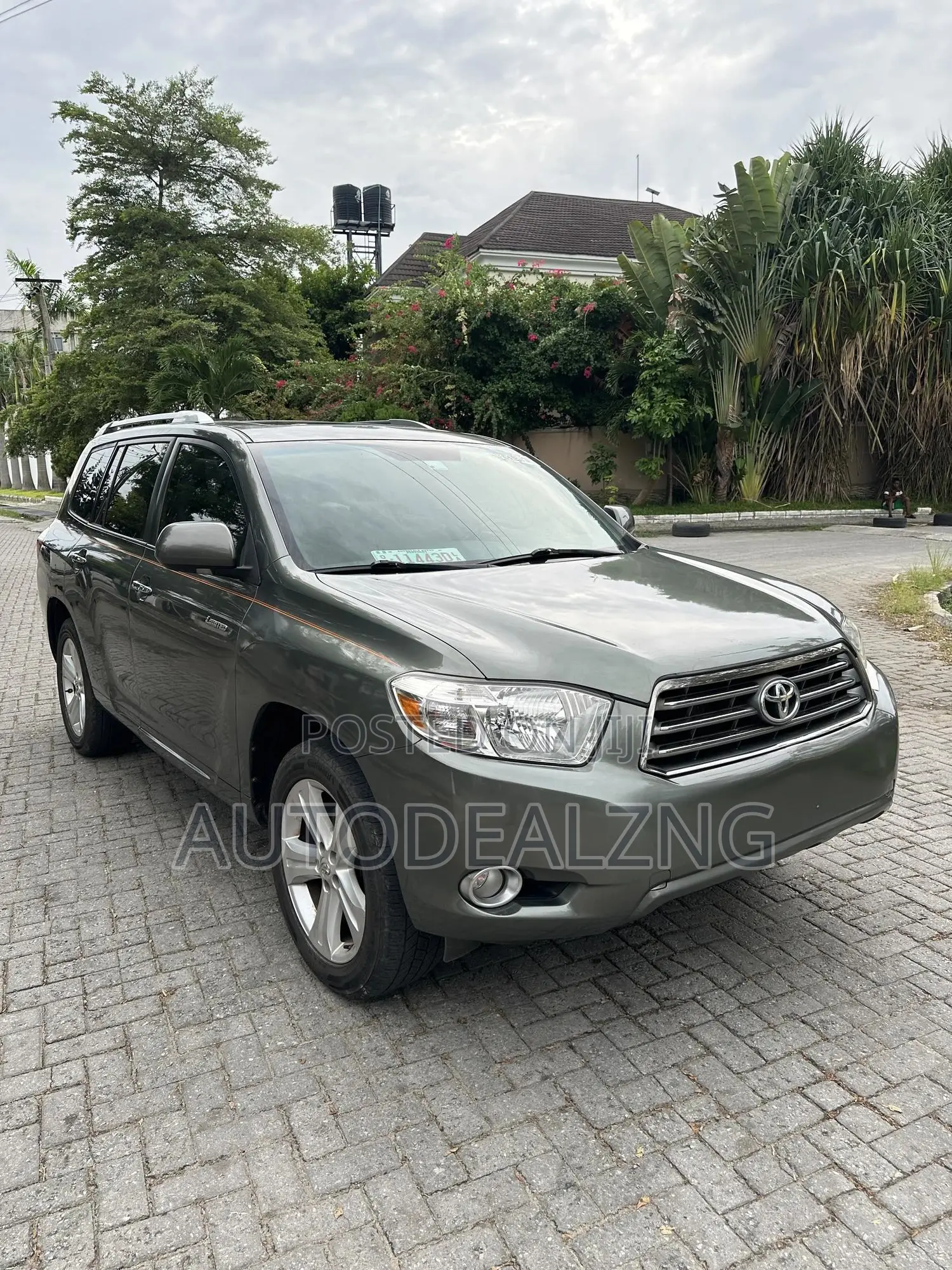 Toyota Highlander Limited 2010 Green