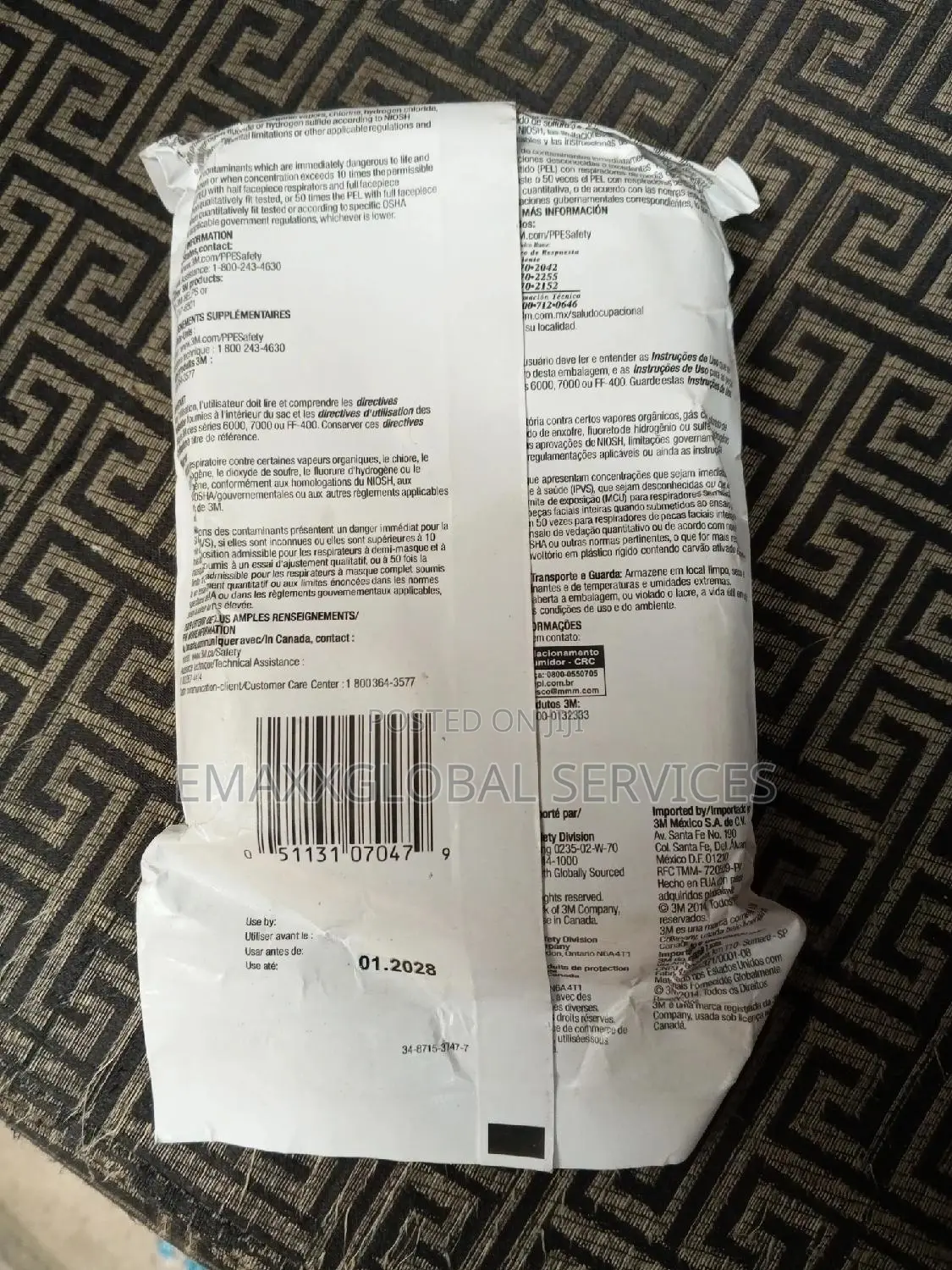 3m 6200 Half Face Mask