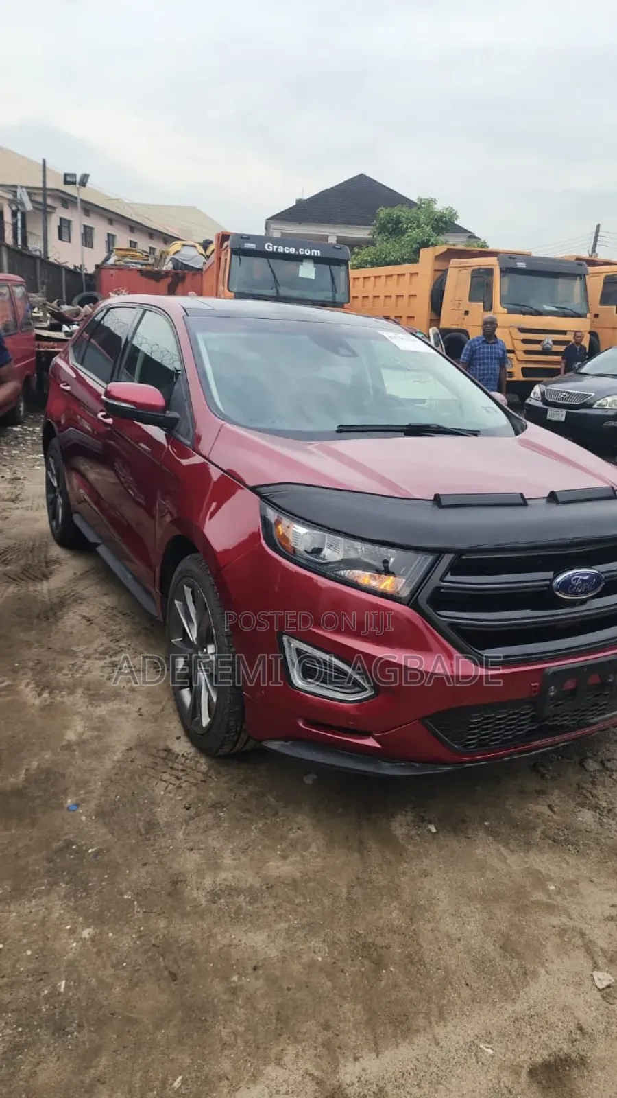 Ford Edge Sport 4dr AWD 2017 Maroon