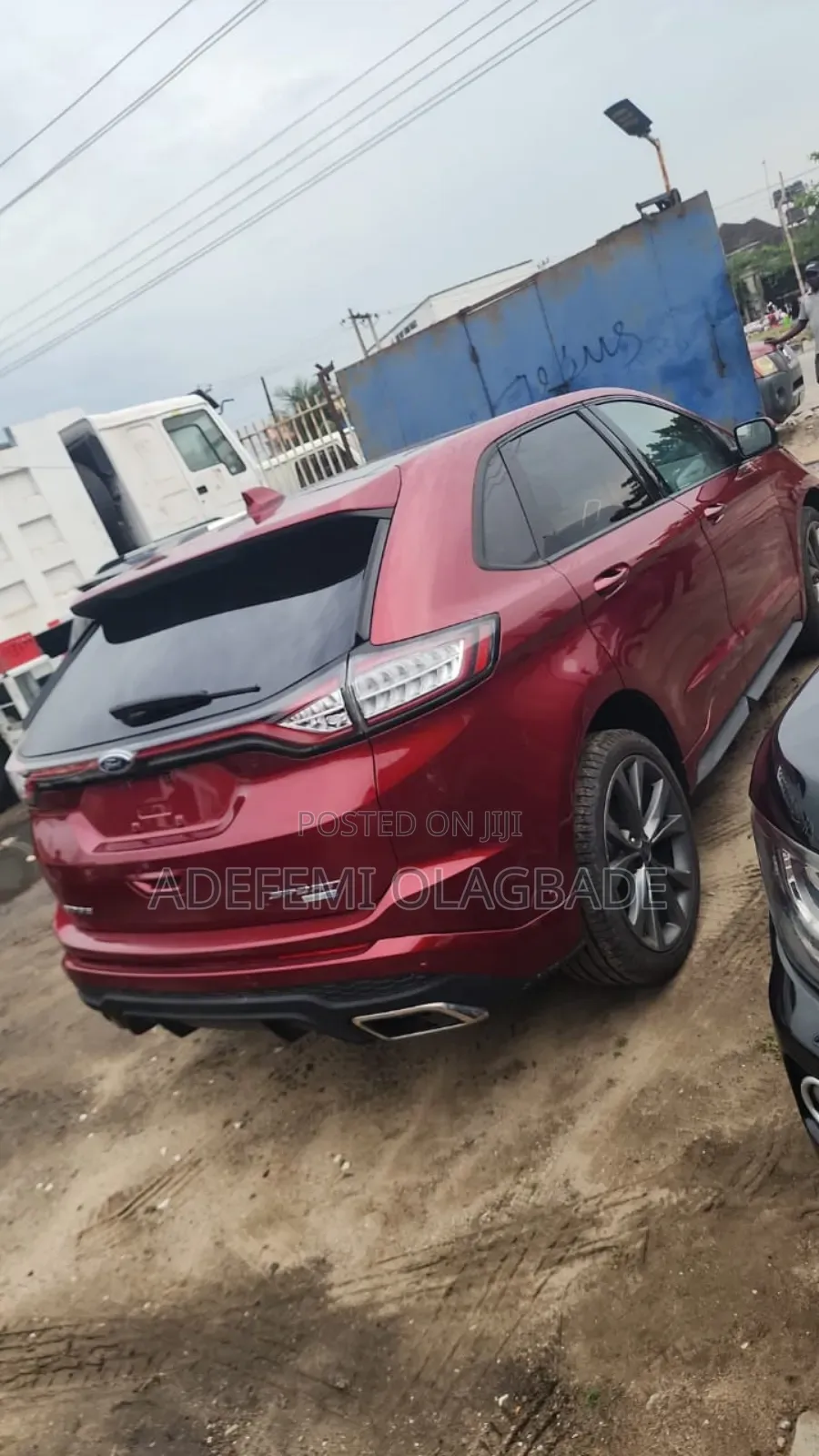 Ford Edge Sport 4dr AWD 2017 Maroon