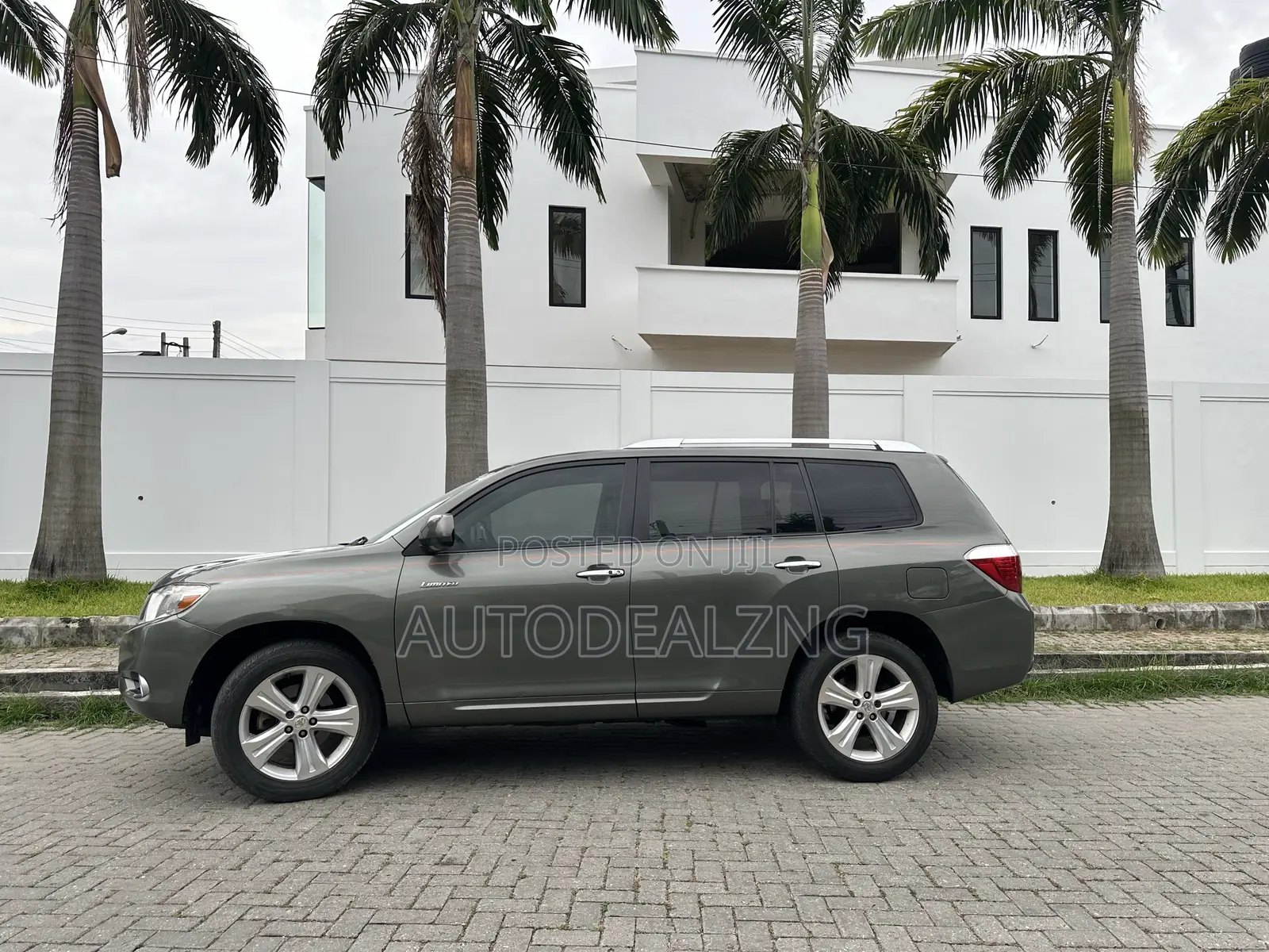 Toyota Highlander Limited 2010 Green