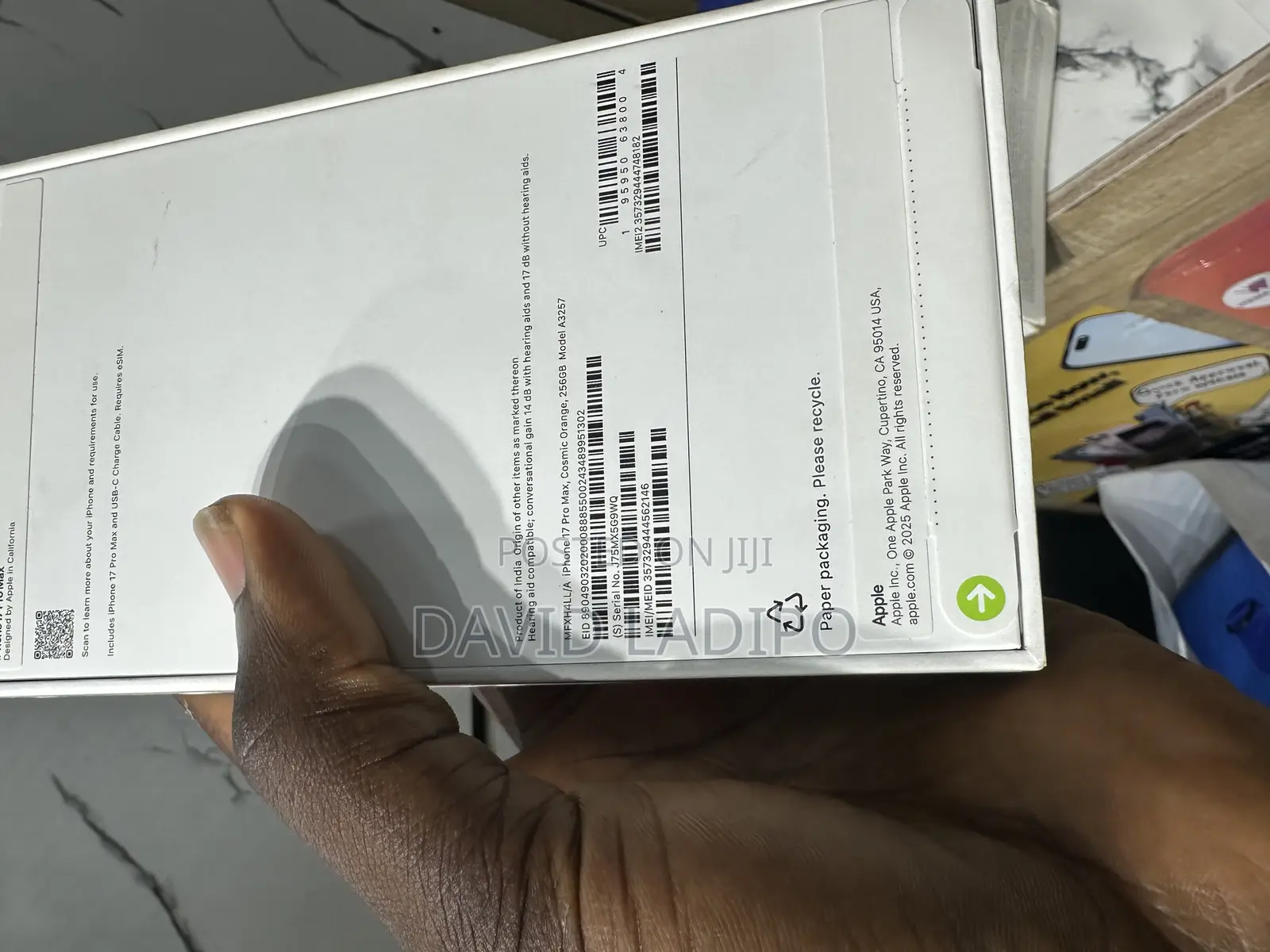 Apple iPhone 17 Pro Max 256 GB Orange