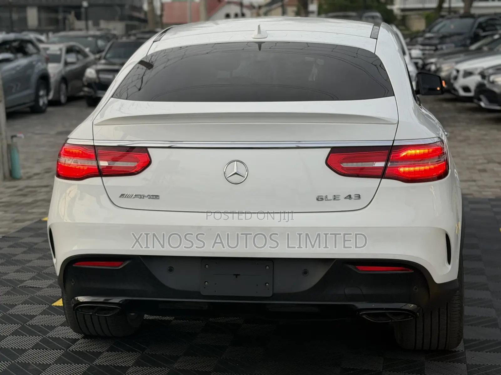 Mercedes-Benz GLE-Class AMG GLE 43 4MATIC 2017 White