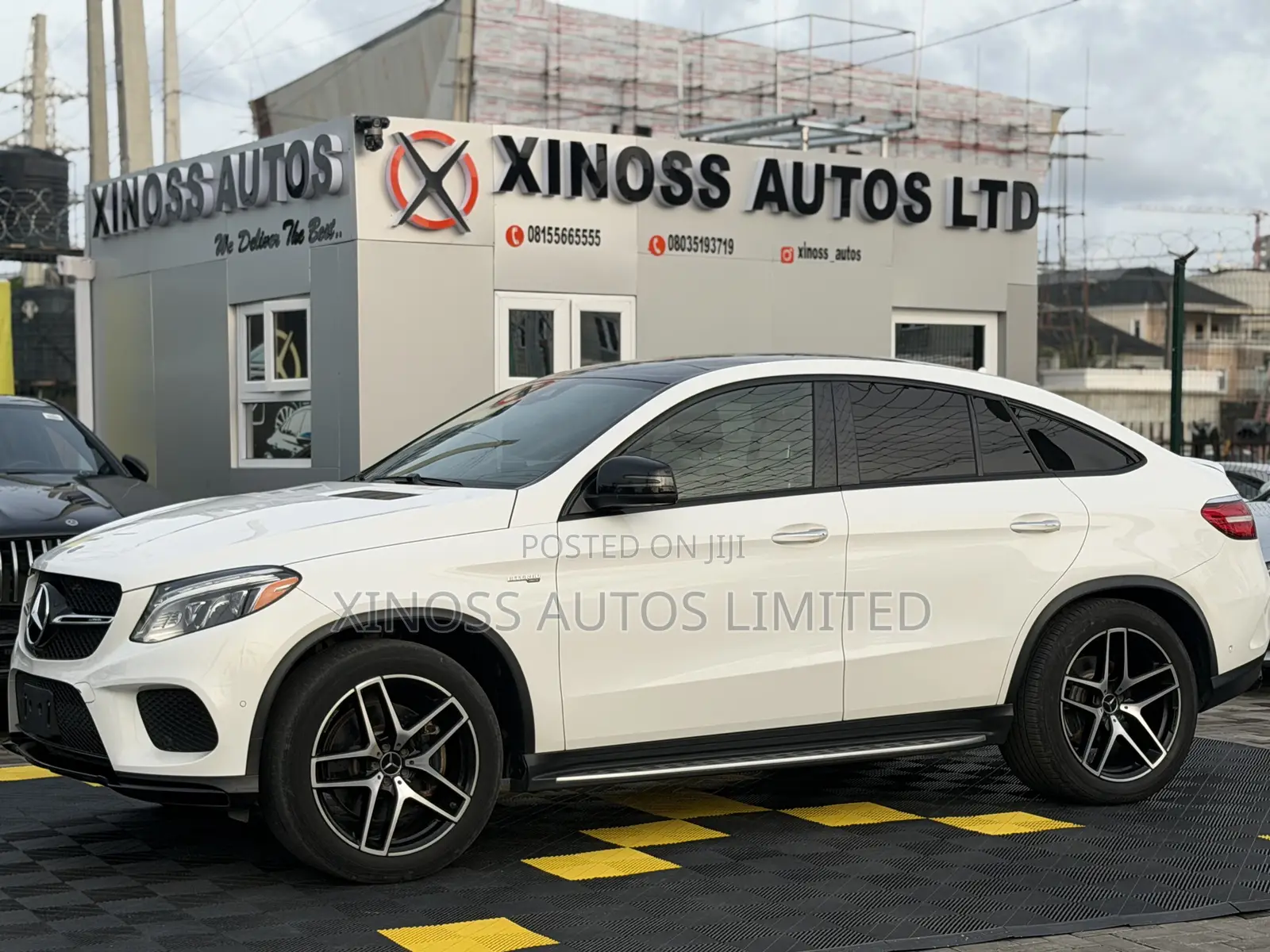 Mercedes-Benz GLE-Class AMG GLE 43 4MATIC 2017 White