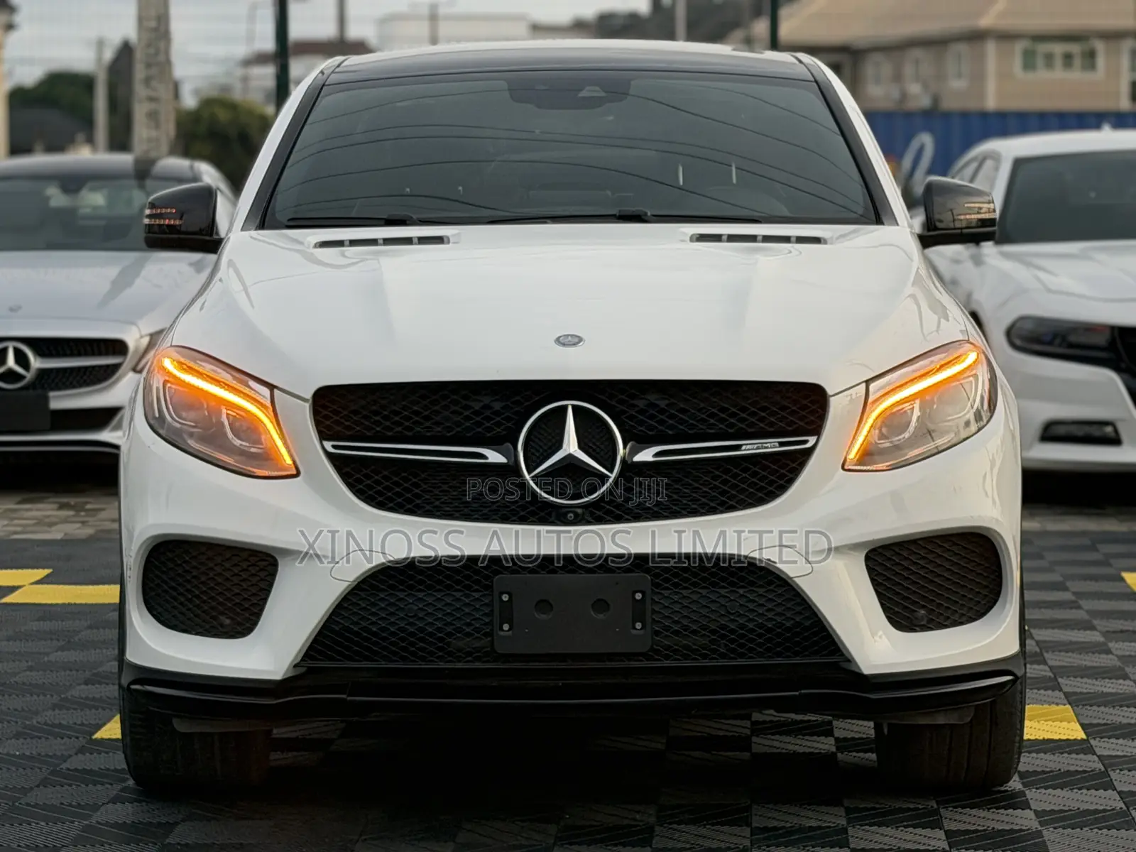 Mercedes-Benz GLE-Class AMG GLE 43 4MATIC 2017 White