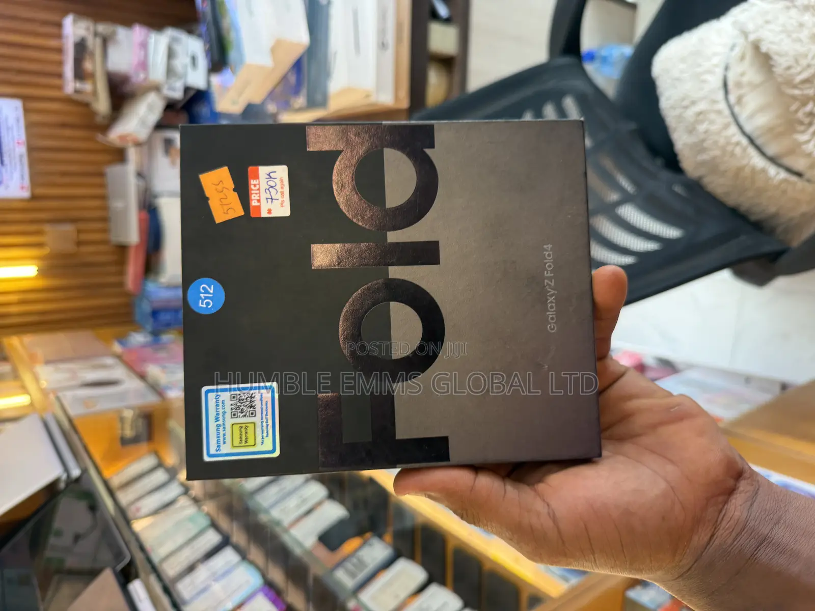 New Samsung Galaxy Z Fold4 512 GB Black