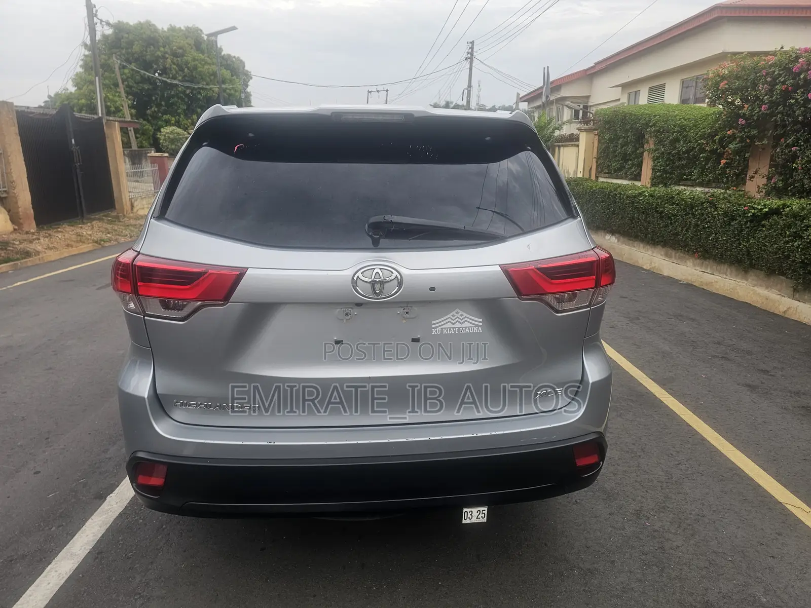 Toyota Highlander XLE 2019 Silver