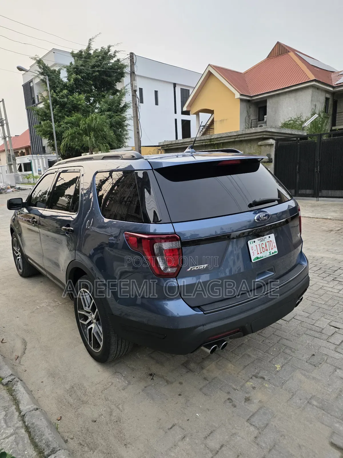 Ford Explorer Sport AWD 2018 Blue