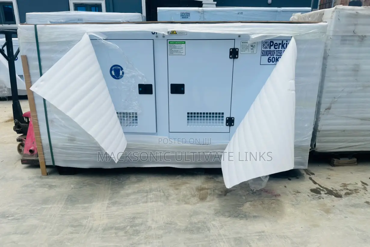 Direct Uk Perkins 60kva Soundproof Generator With Warranty