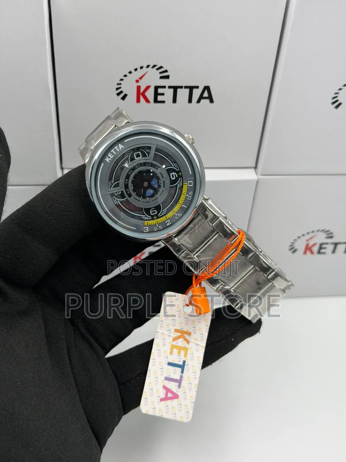 Ketta Steel Strap Watch