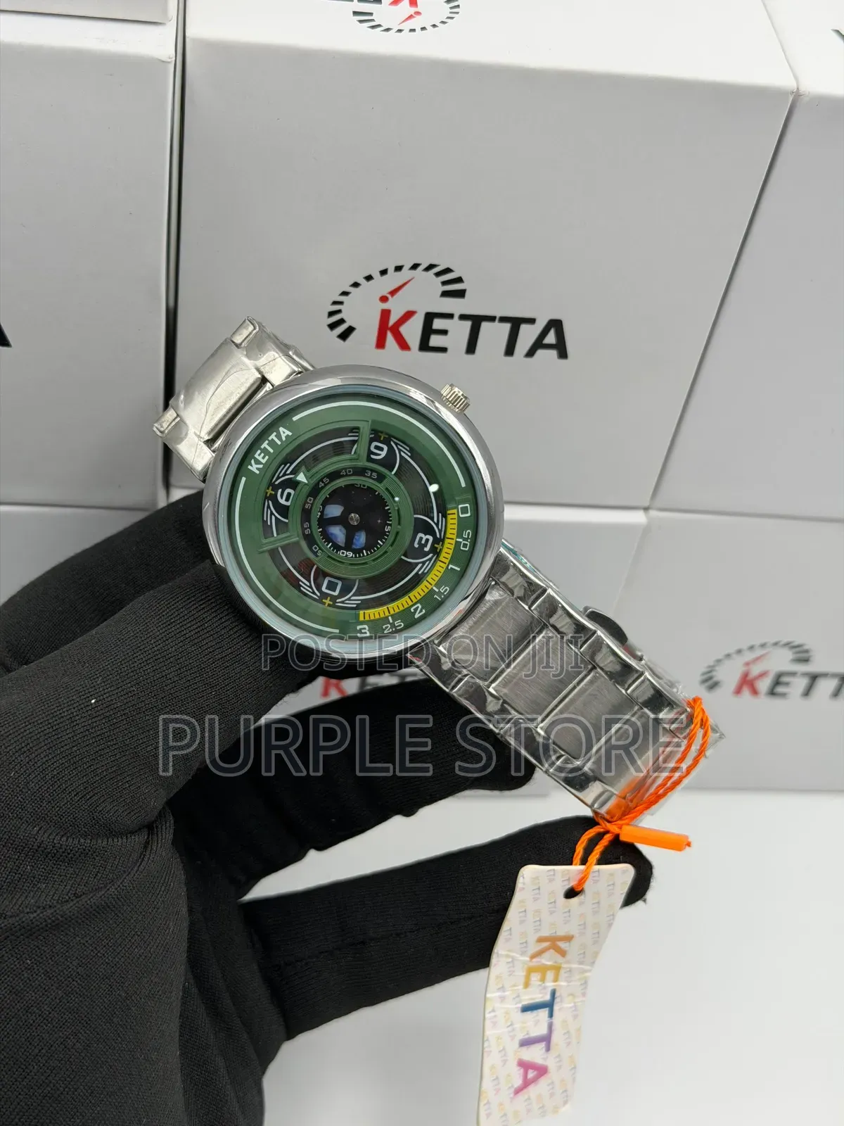 Ketta Steel Strap Watch