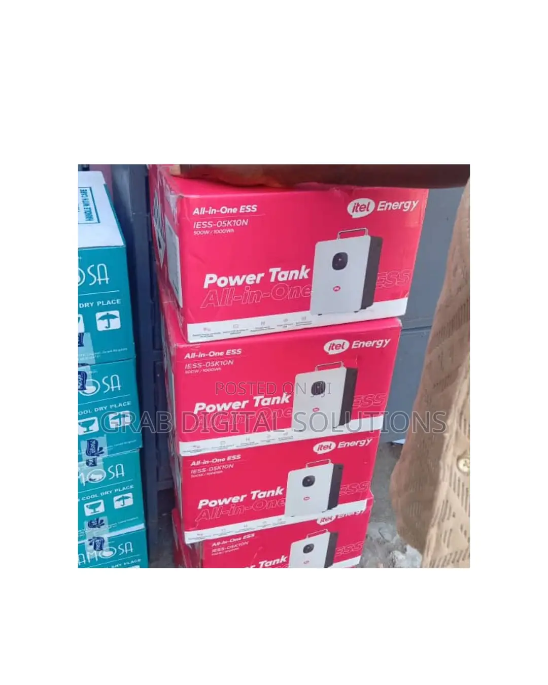Itel Power Tank 500w – Portable Backup Power
