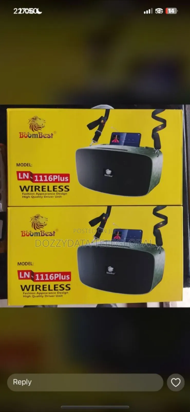 Boombest Ln-1116plus Wireless Bluetooth Speaker