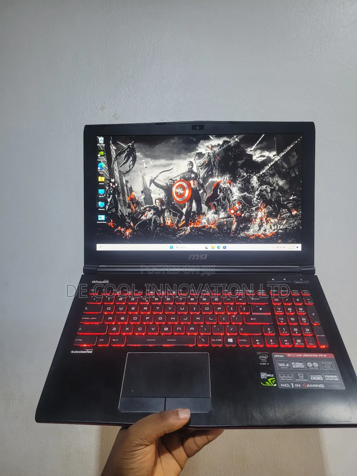 Laptop MSI GF63 16GB Intel Core i7 SSD 256GB