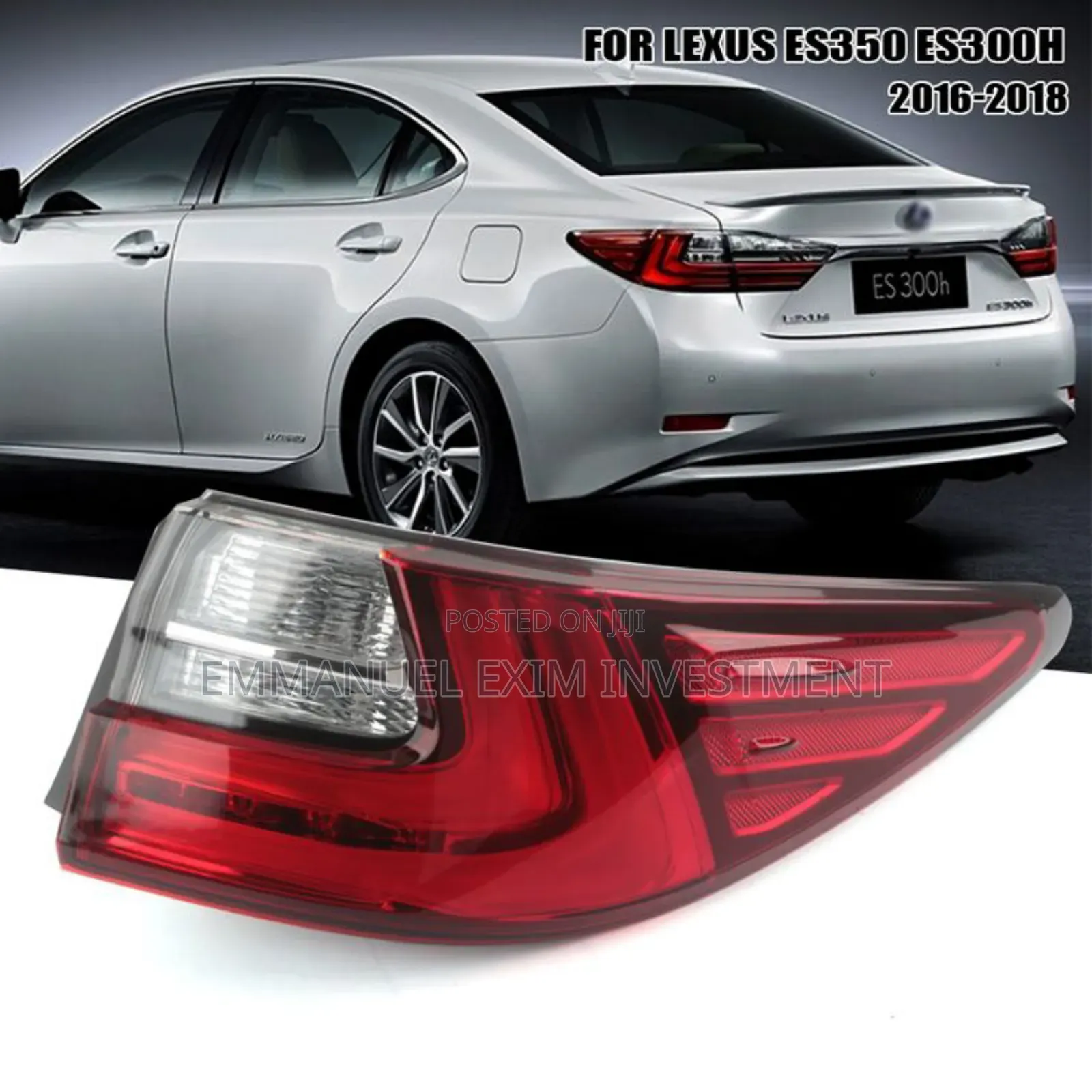 Rear Lamp Lexus Es 2016/2018