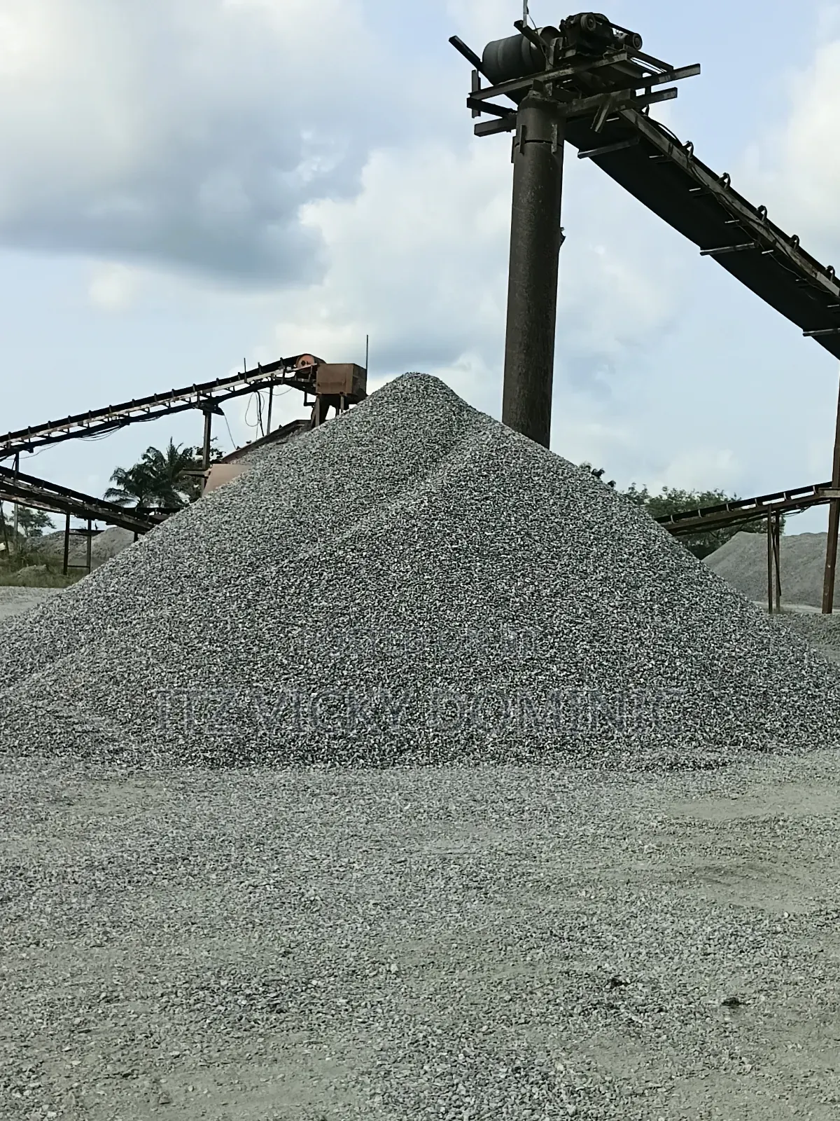 Granite for Sale, Building of Houses and Construction of Road