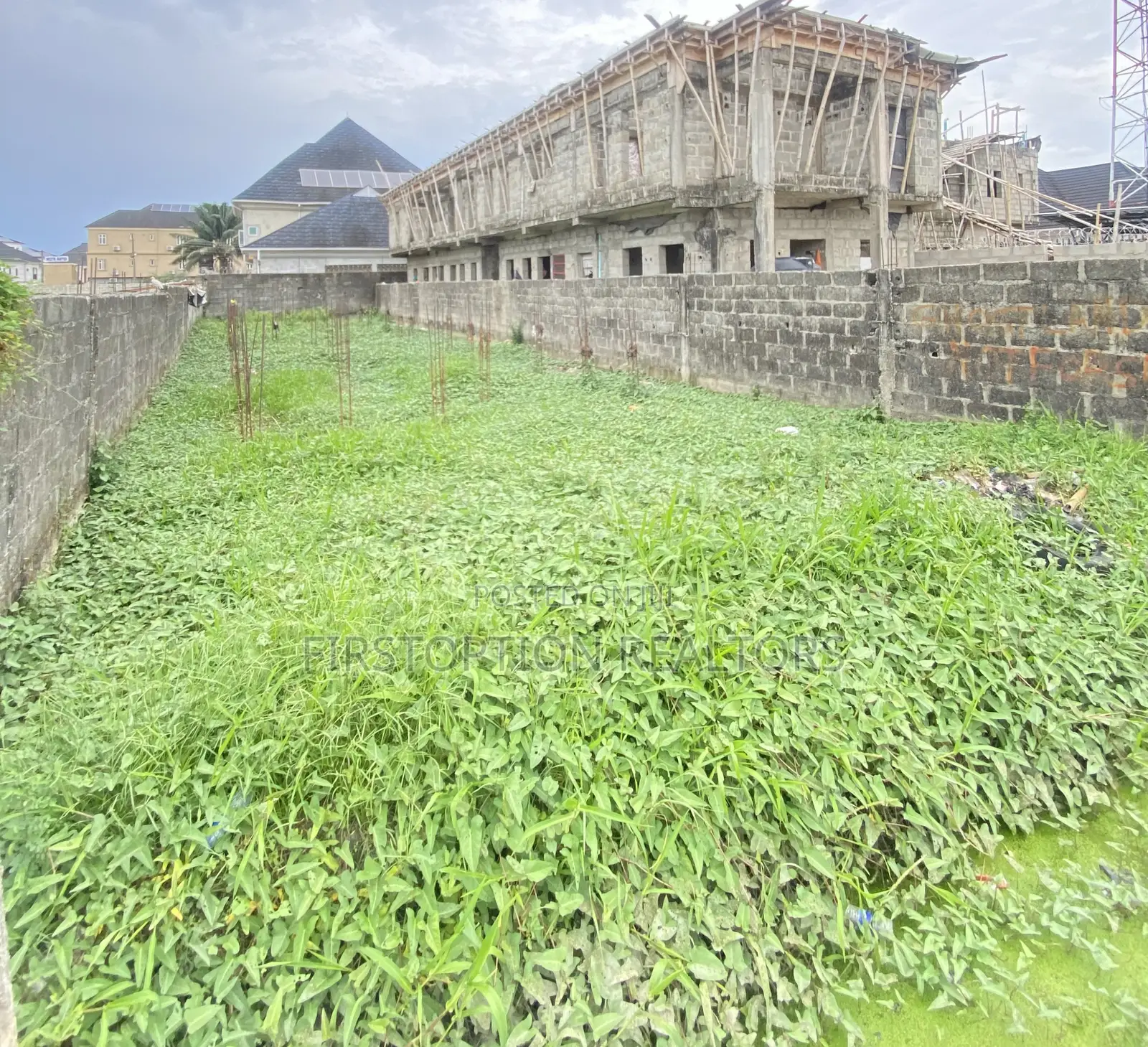 Half Plot of Land Measuring 300sqm at Thera Annex Estate Sangotedo