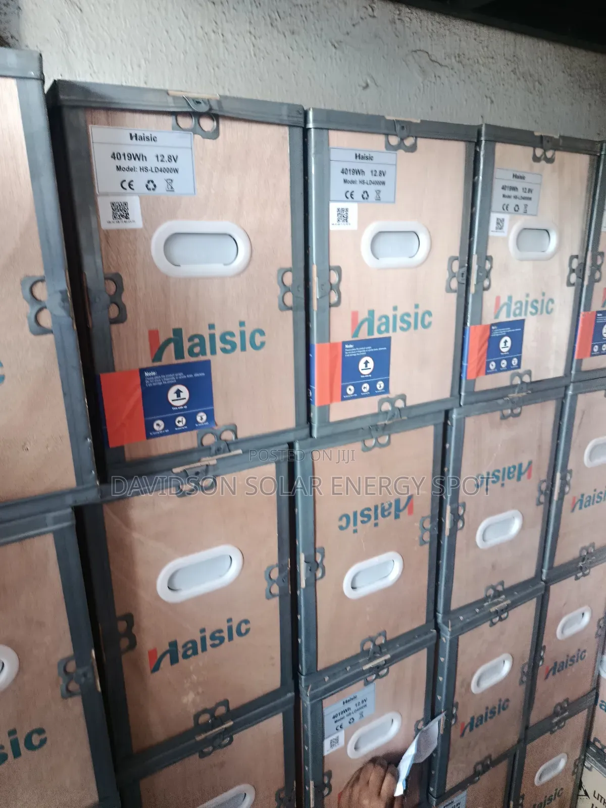 4kwh 12v Haisic Solar Lithium Ion Battery