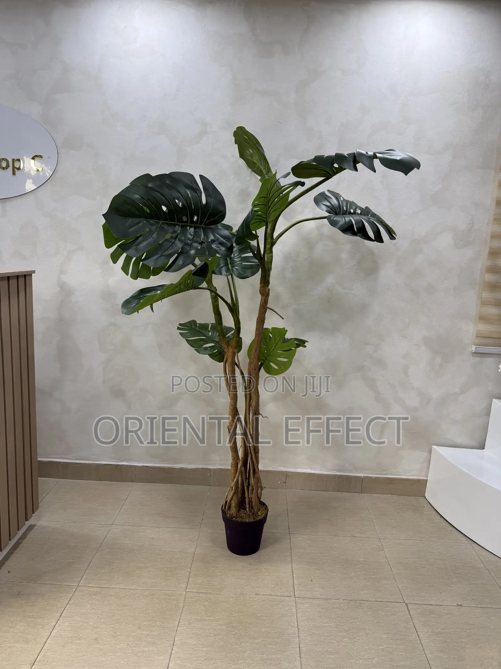 190cm Artificial Monstera Plant – Realistic Faux Indoor Plant Decor
