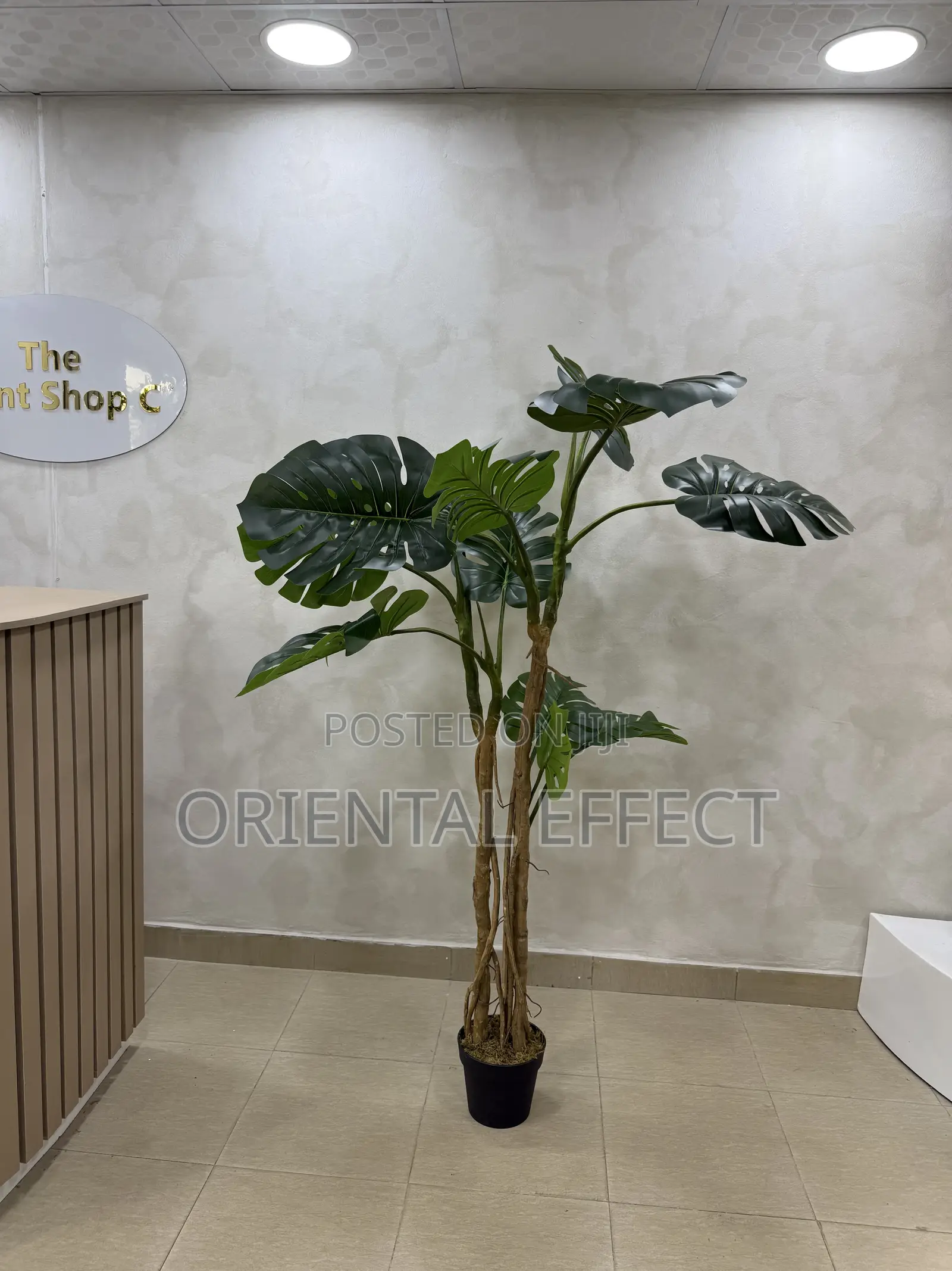 190cm Artificial Monstera Plant – Realistic Faux Indoor Plant Decor