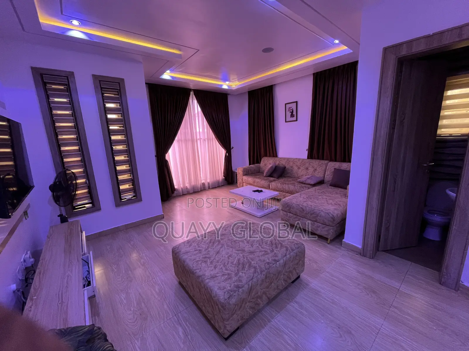 Tastefully Furnished One Bedroom Apartment on Rockville Estate, Dawaki