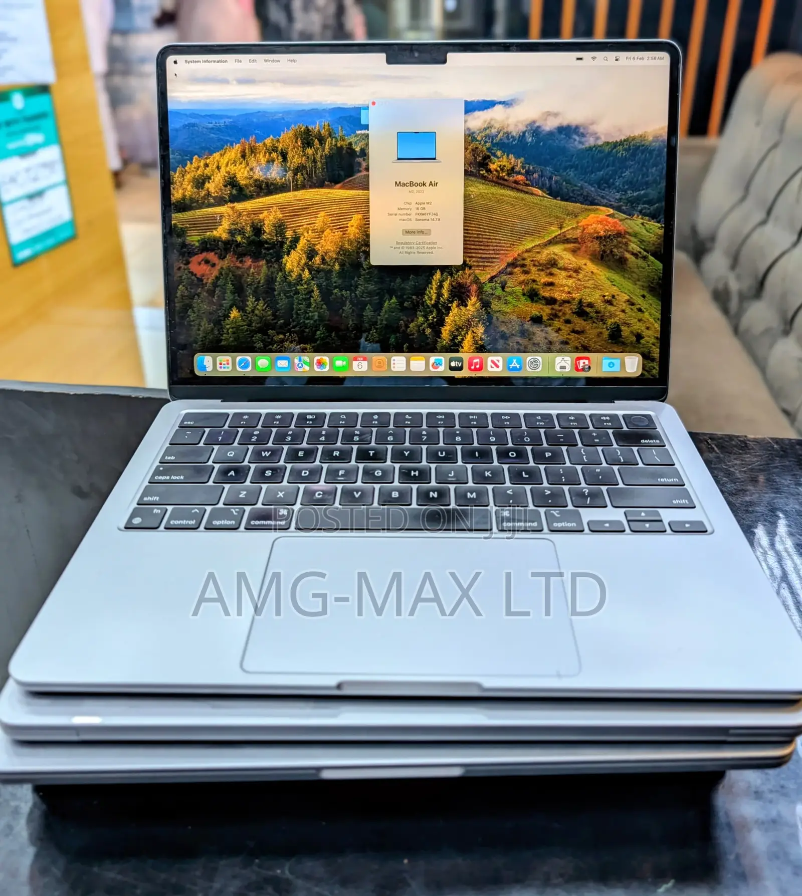 Laptop Apple MacBook Air 2025 M4 16GB Apple M4 SSD 256GB