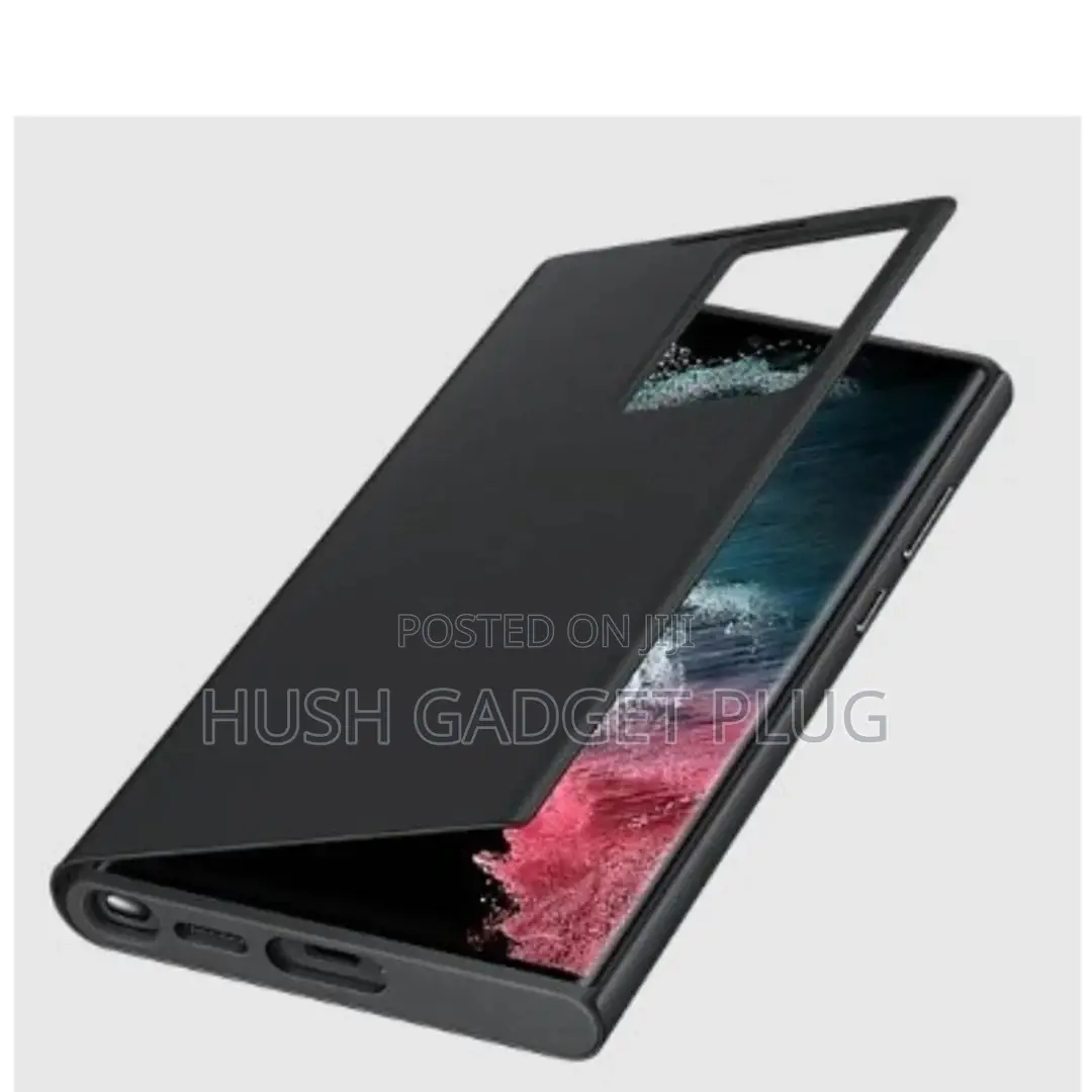 Samsung S24 Ultra Smart Clear View Case Cover