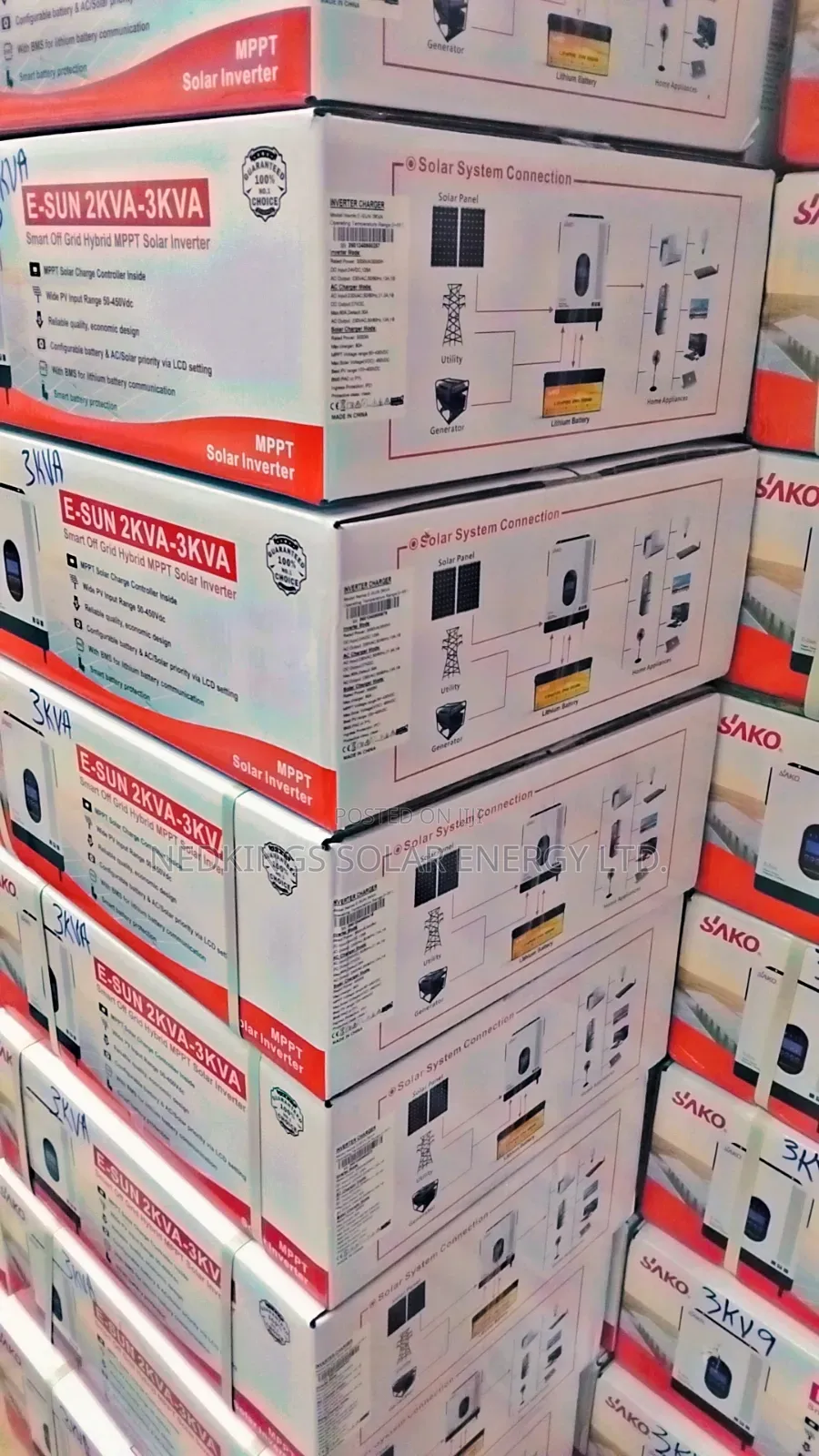 Sako 3kva 24v Hybrid Inverter