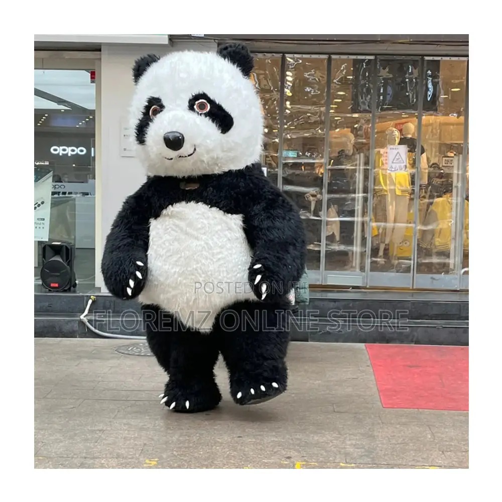 Premium Inflatable Panda Mascot Costume for Rent in Lagos