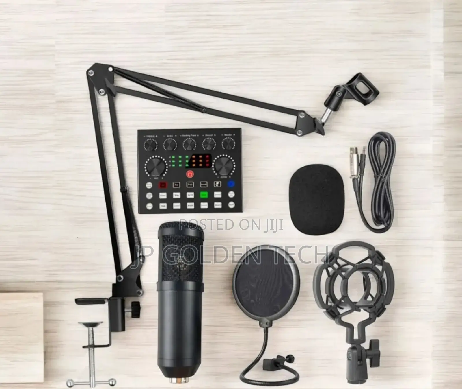 Bm-800 Condenser Microphone Bundle