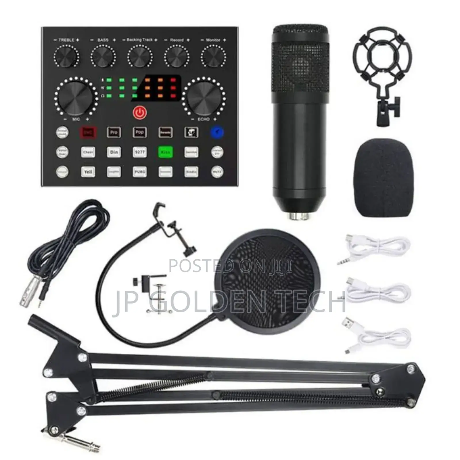 Bm-800 Condenser Microphone Bundle