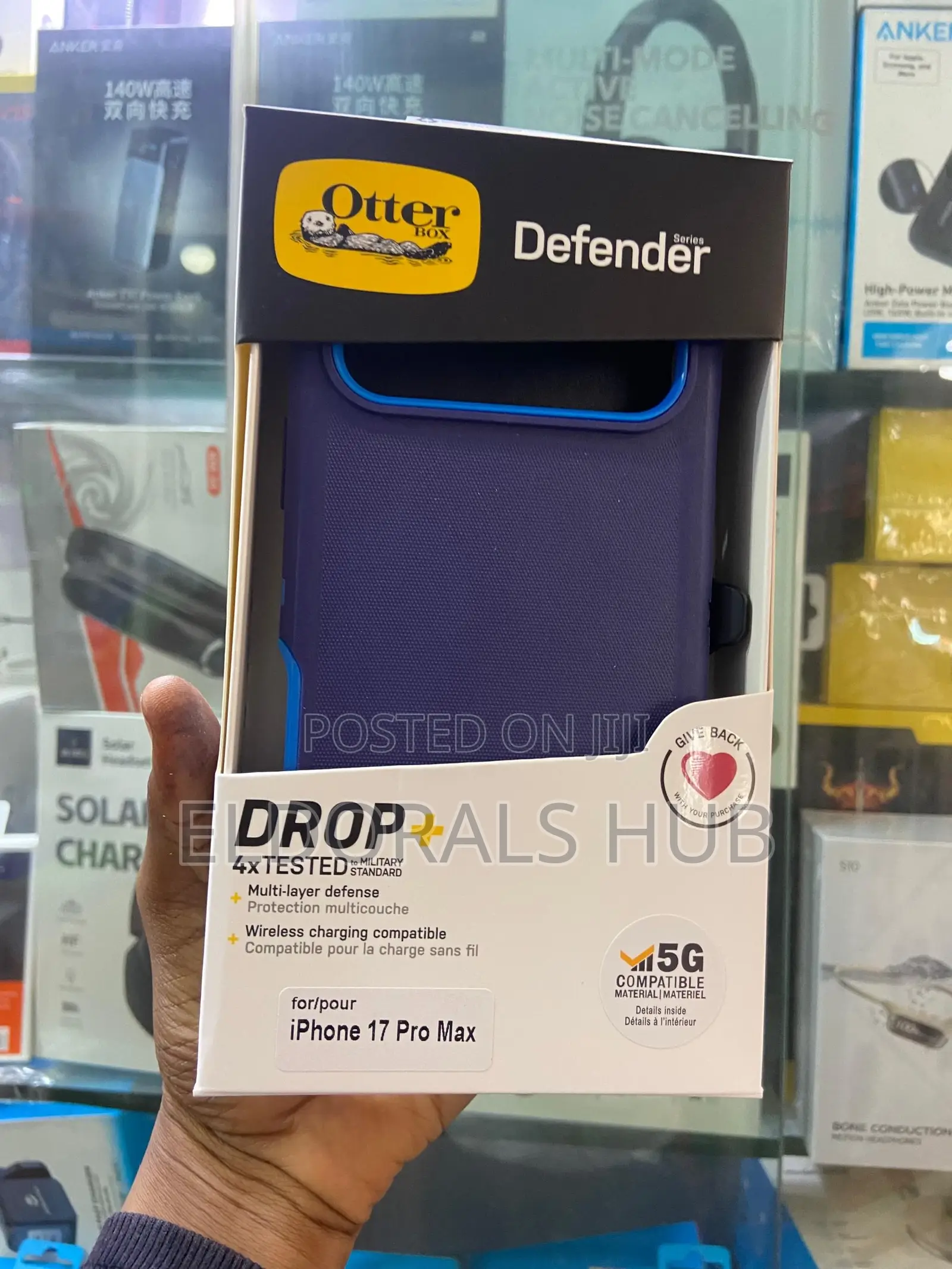 Otterbox Defender Case for iPhone 17 Pro Max Rugged Cover Tough Guard!