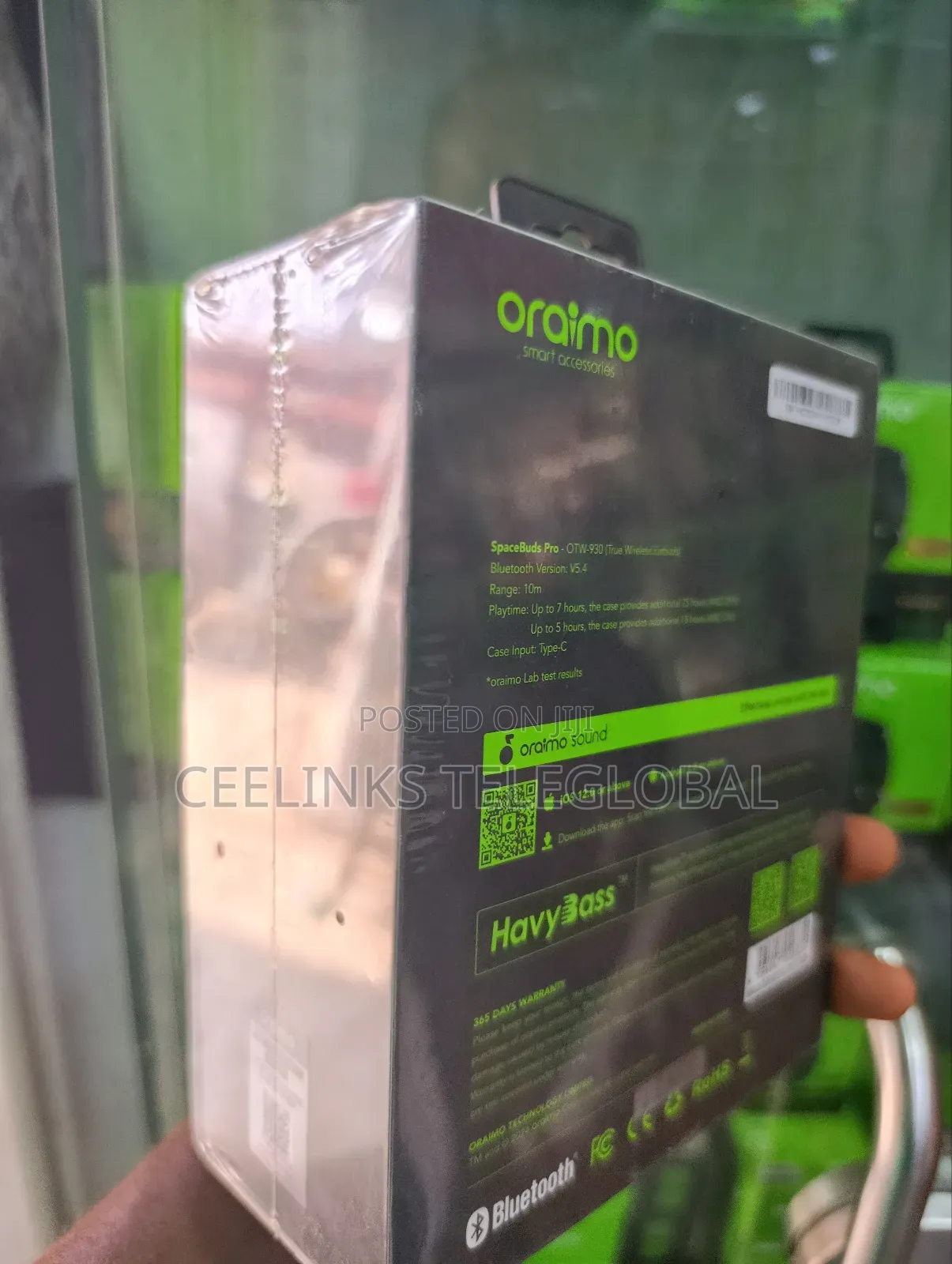 Oraimo Spacebuds Pro 50db Hybrid Active Noise Cancellation