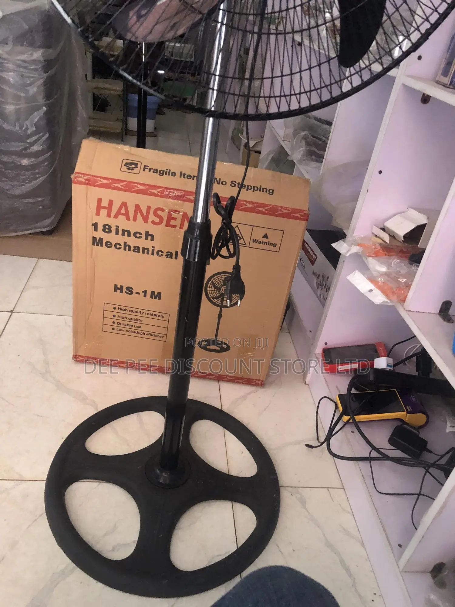18 Inches Industrial Level Standing Fan