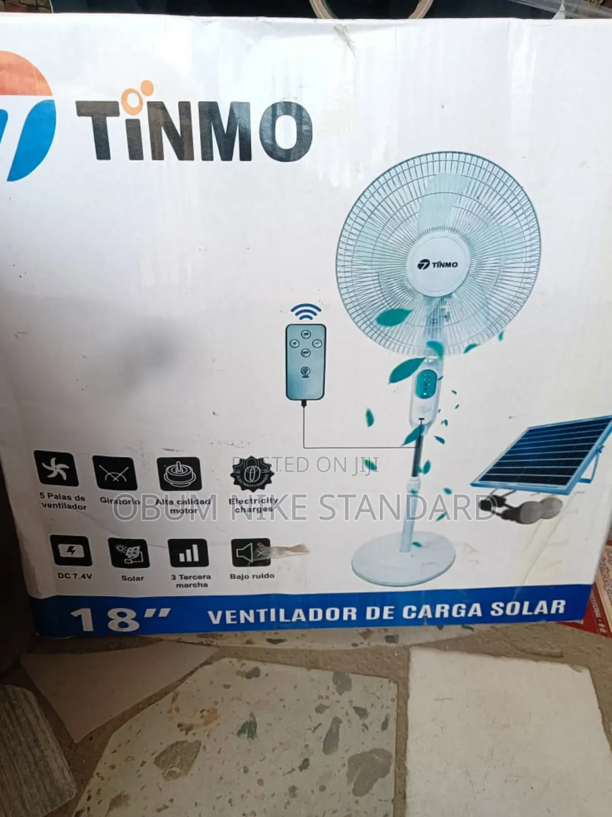 Rechargeable Fan 18 Inche