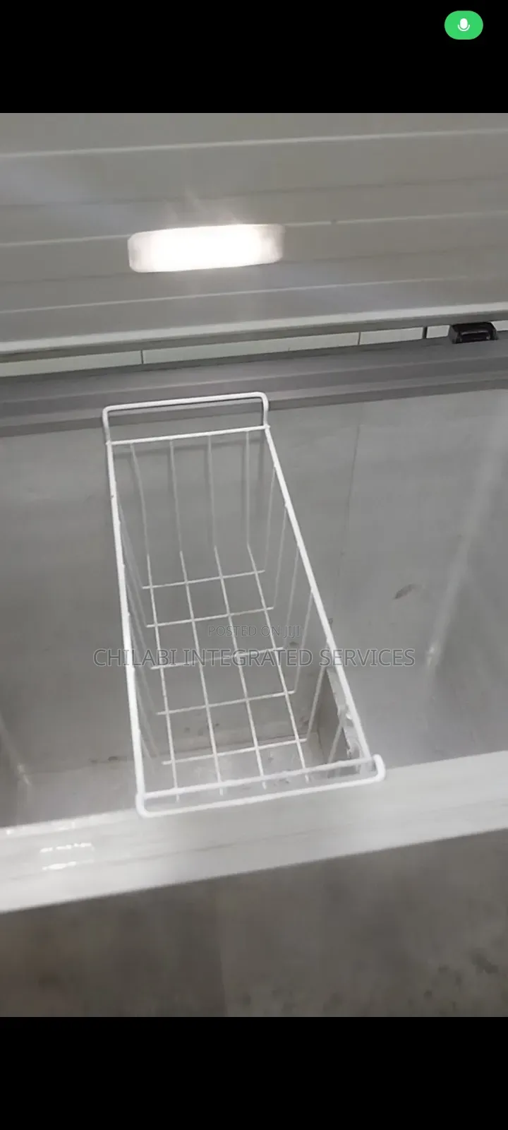 2 Months Old Semi-New Hisense Low Voltage Clean Freezer 3ft 3 Layers