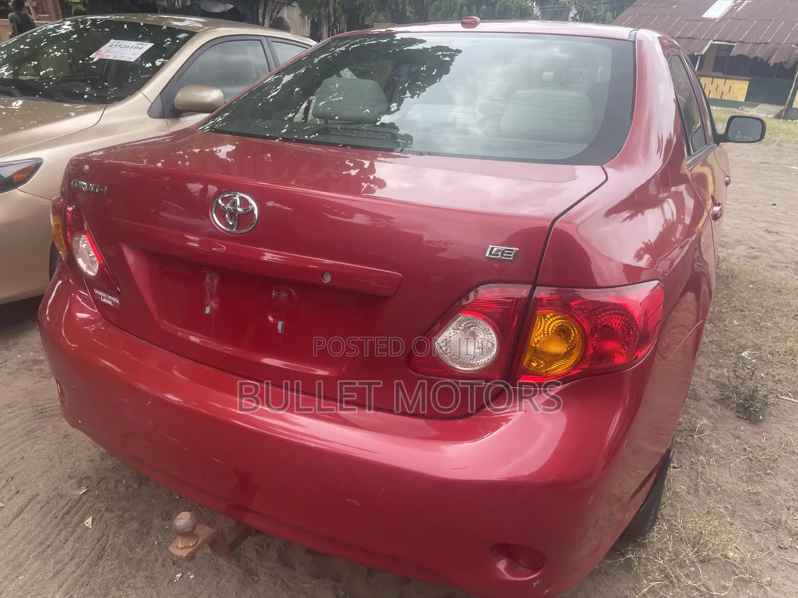Toyota Corolla LE 4dr Sedan (1.8L 4cyl 4A) 2010 Red