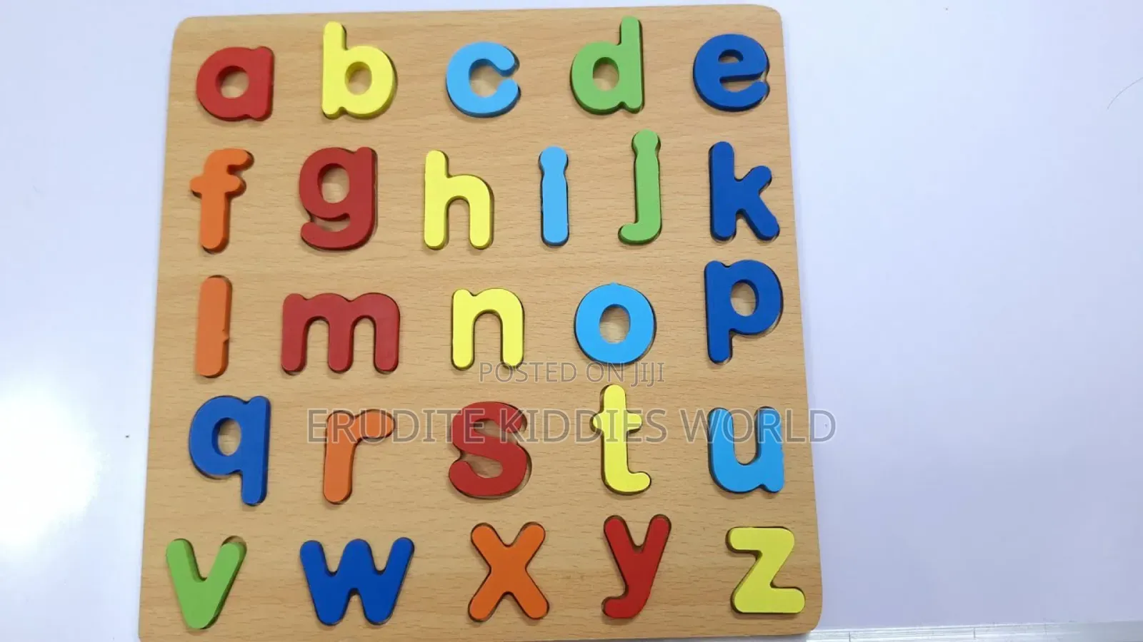 Wooden Alphabet