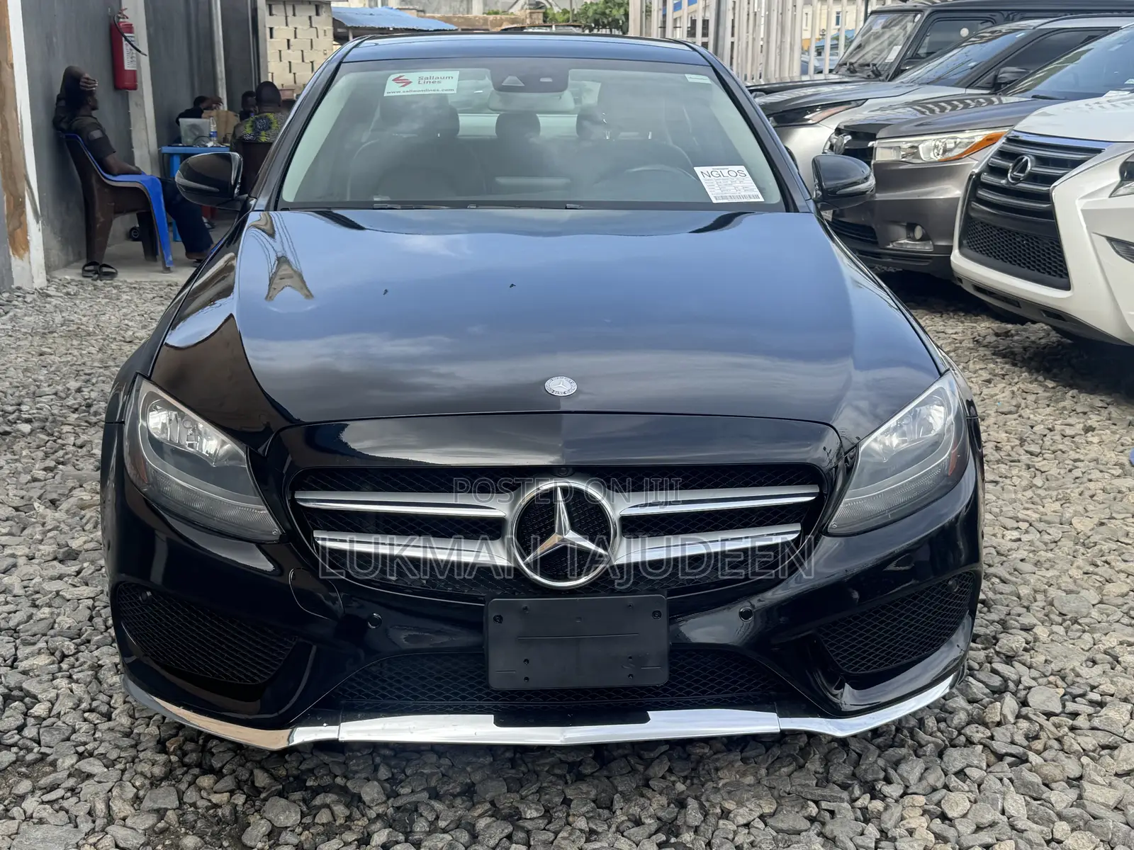 Mercedes-Benz C300 Sport 4Matic Sedan AWD (2.0L 4cyll 7A) 2016 Black