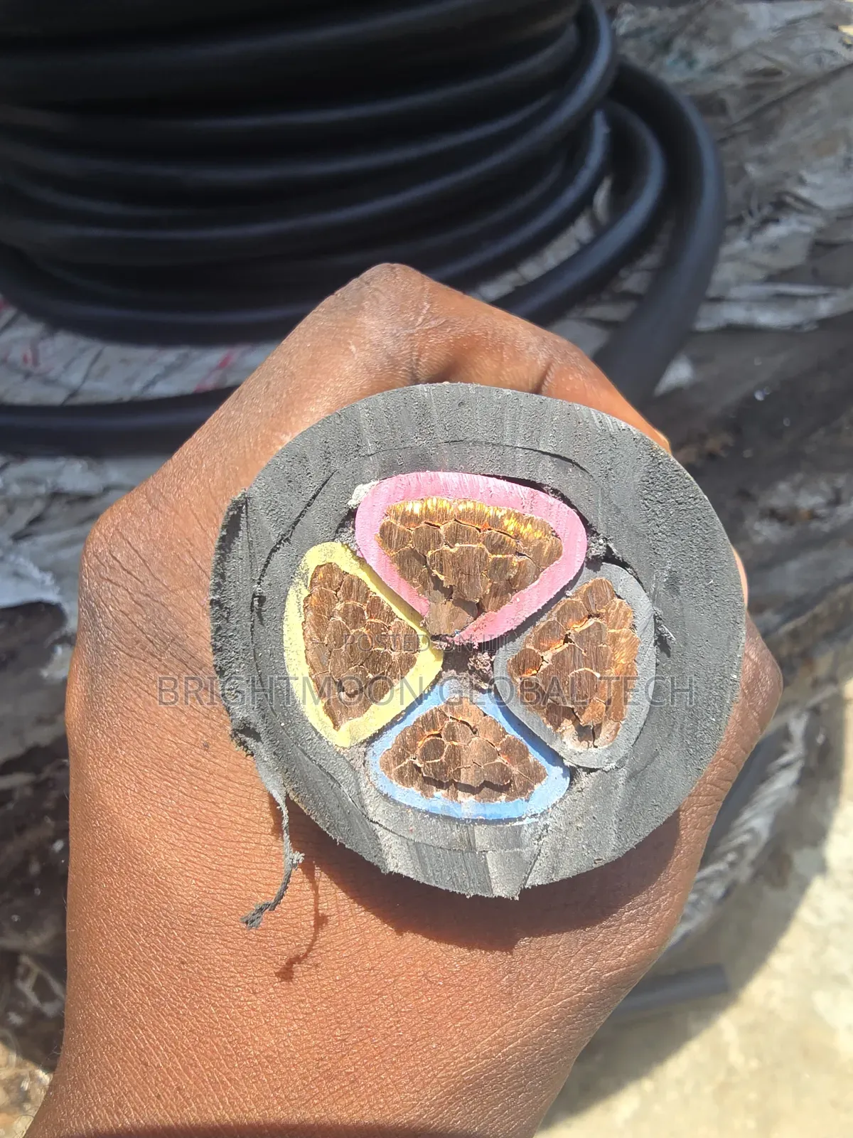120mm 4core PVC Armored Cable