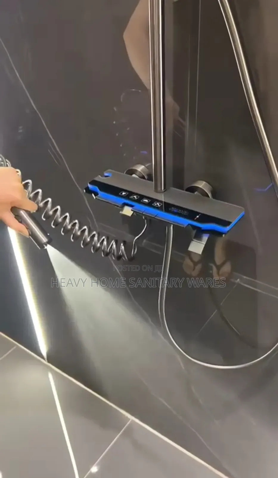 Lighting Shower Bath