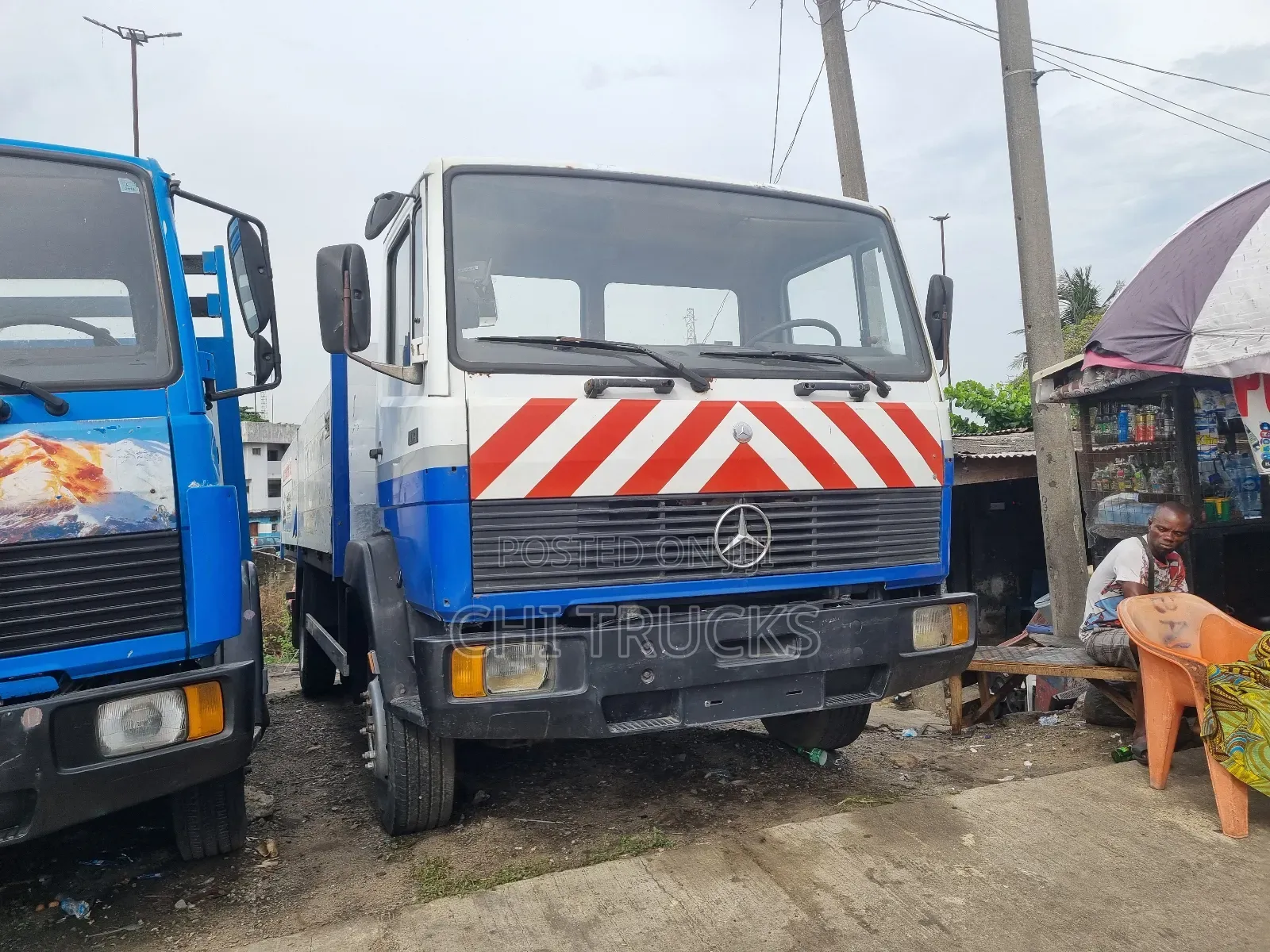 Direct German Mercedes Benz Pickup Truck 10tons Capacity