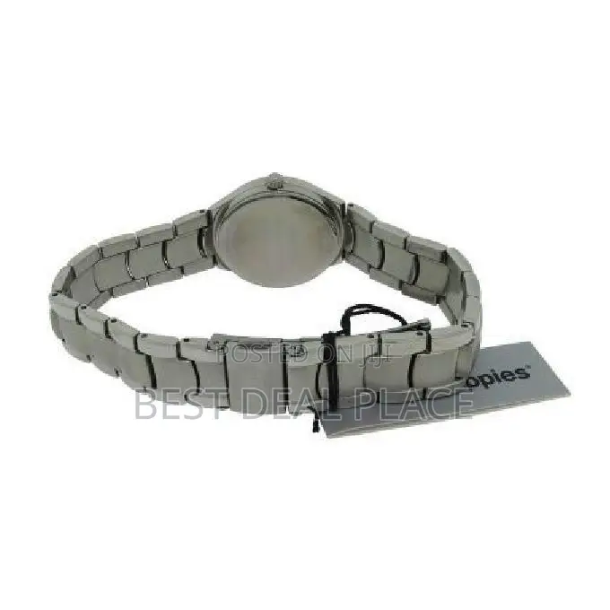 Hush Puppies Women's Roman Numeral Date Stainless Steel Watch