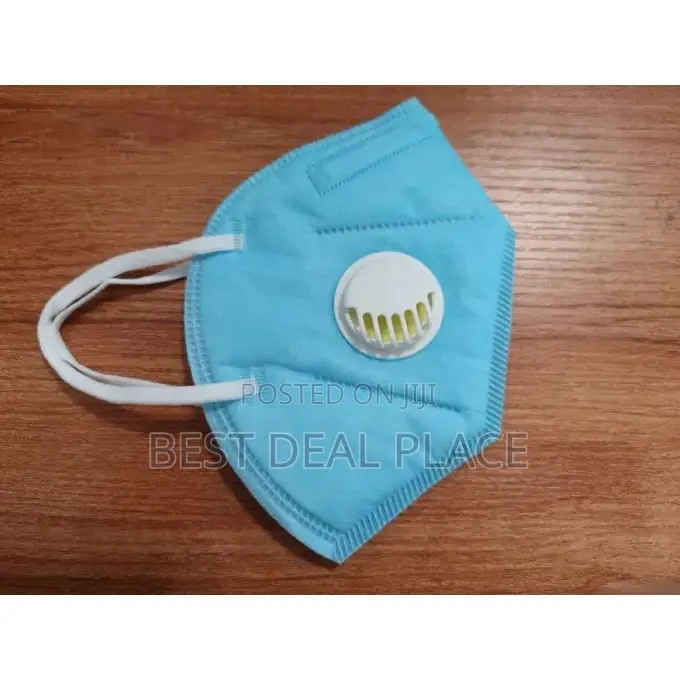 Breathable Protective Anti Pollution Face Mask - Blue Color