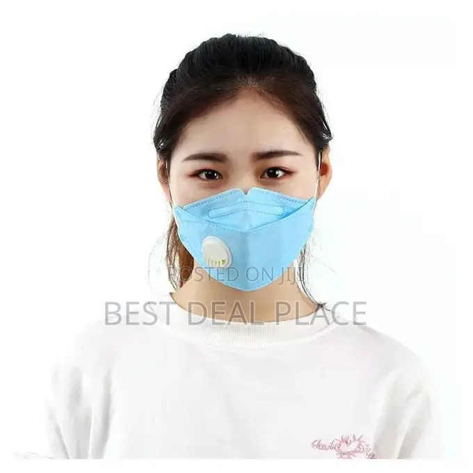 Breathable Protective Anti Pollution Face Mask - Blue Color
