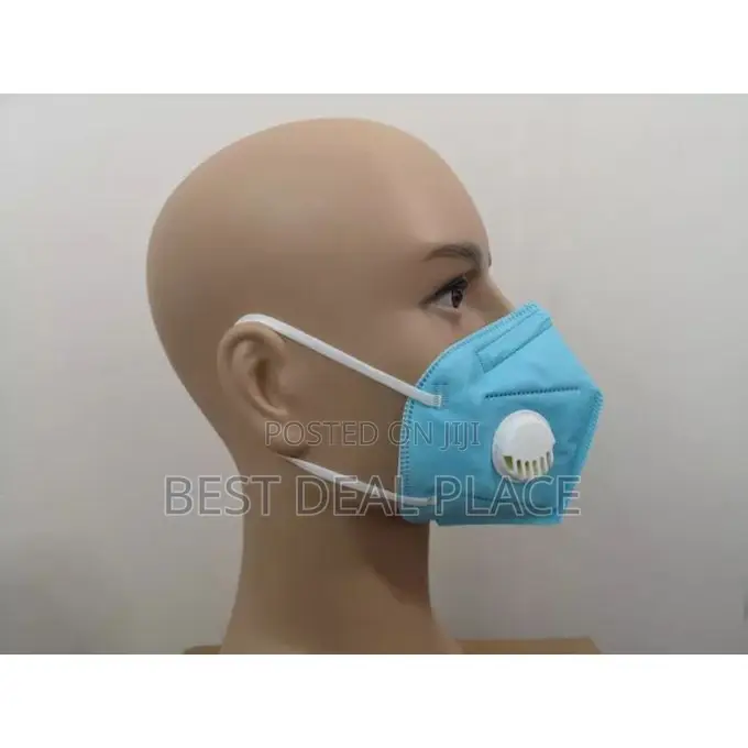 Breathable Protective Anti Pollution Face Mask - Blue Color