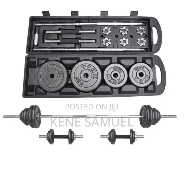 50kg Barbell Weight With Dumbbell Rod