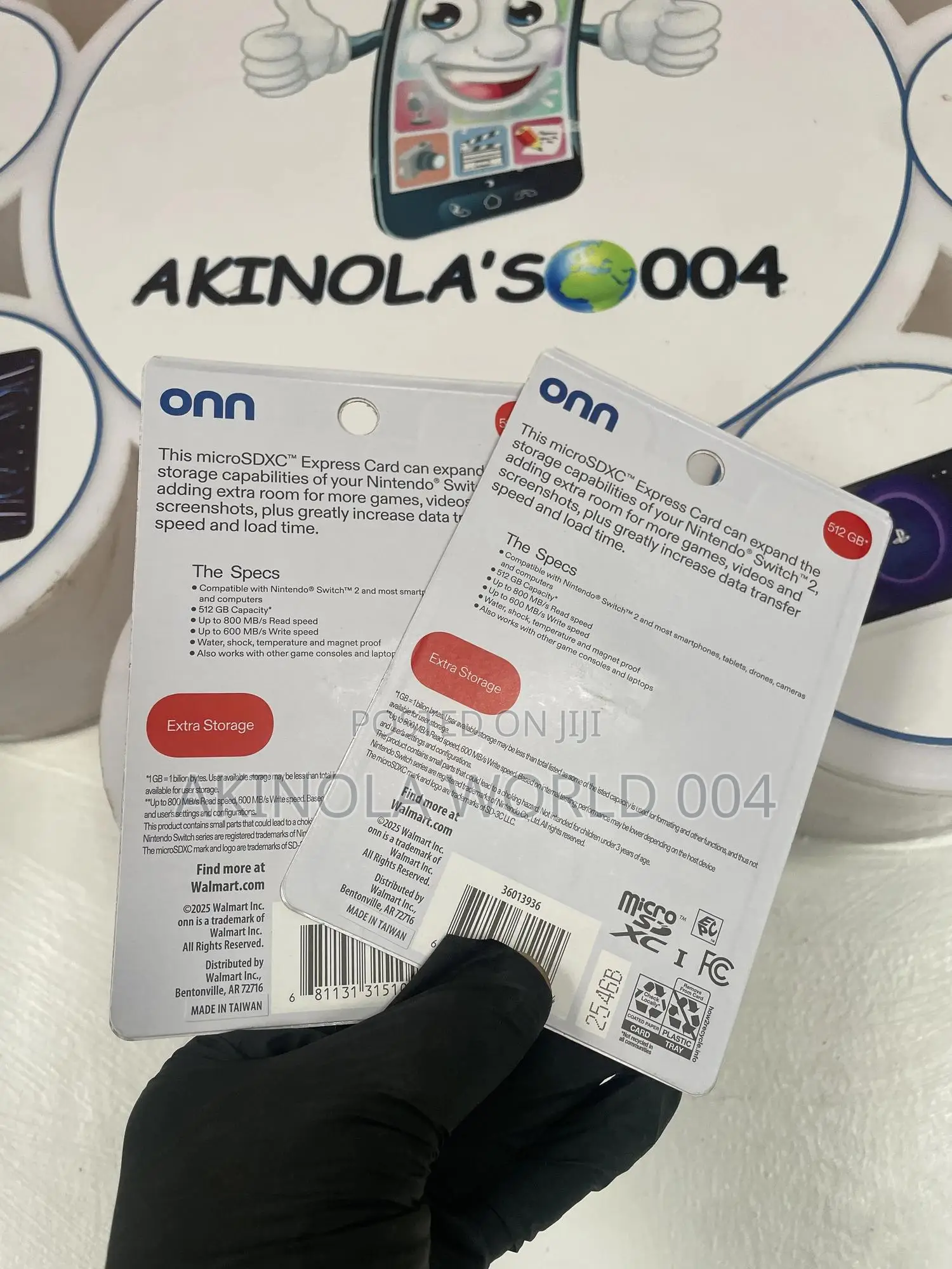 Brand New Onn Micro SDXC Express Card 512gb