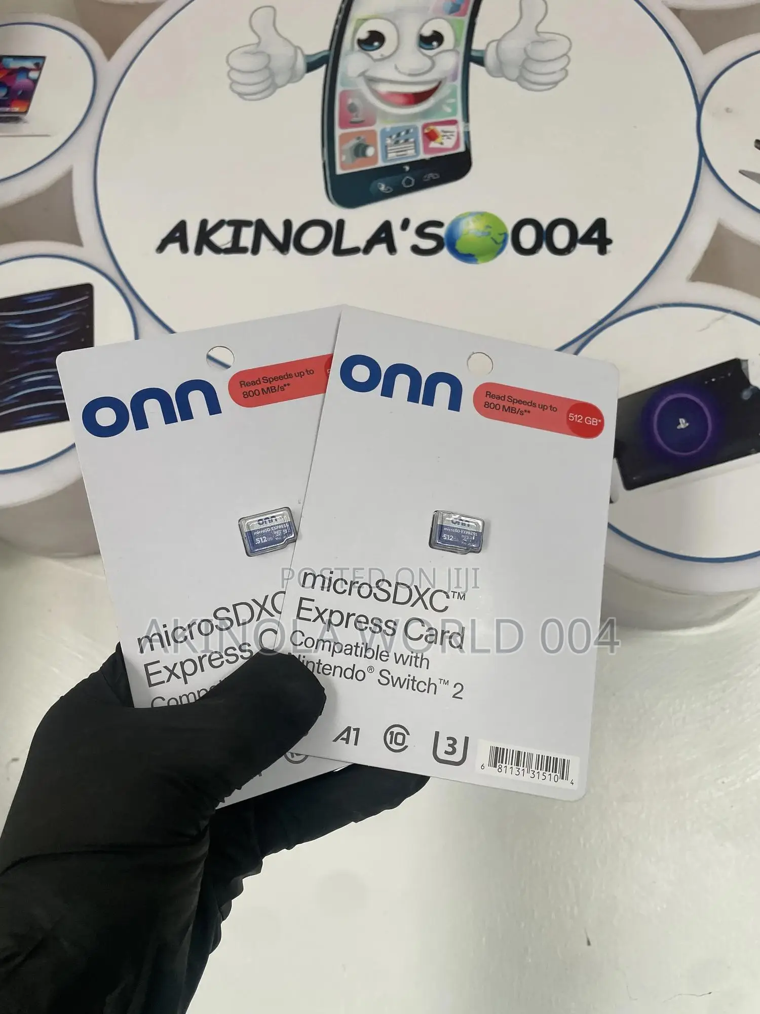 Brand New Onn Micro SDXC Express Card 512gb